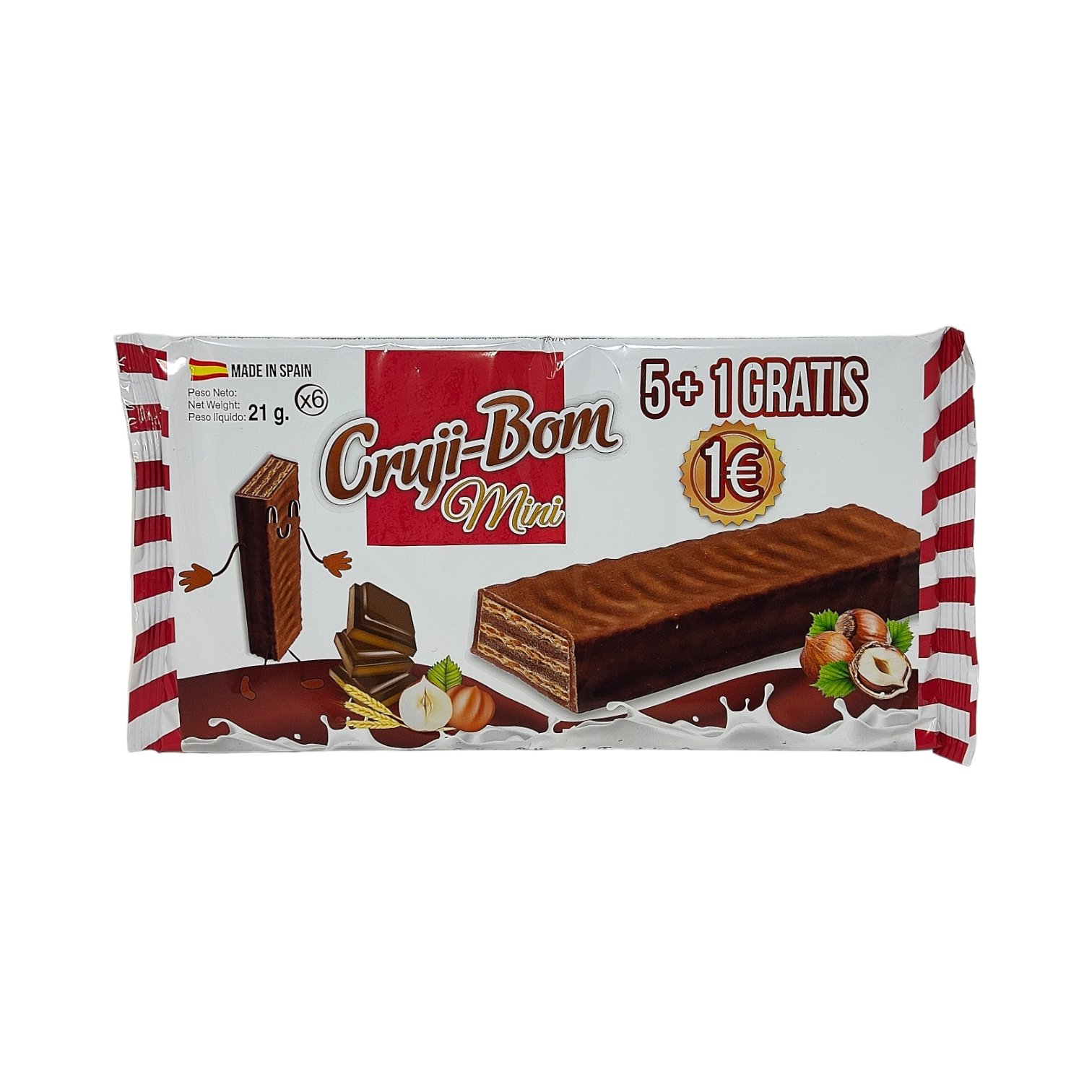 Caja de Galletas Minibon Chocolate - BONSA