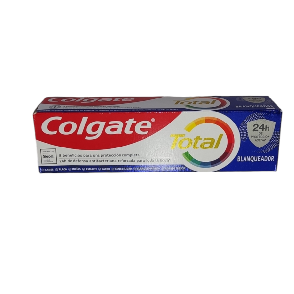 Colgate dentrifico total 75 ml. blanqueador avanzado