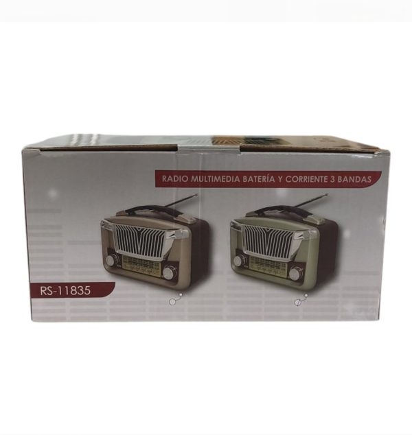 Sami radio vintage portatil mod. RS-11835 - Imagen 2