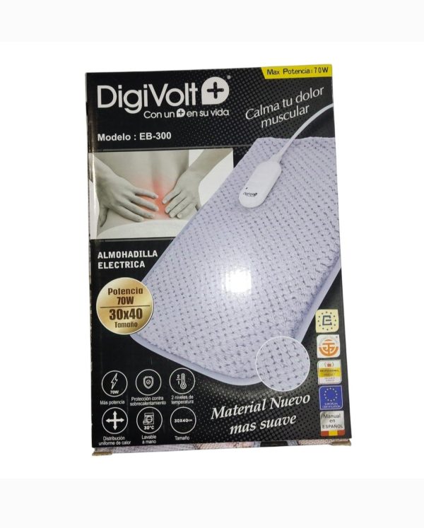 Digivolt Almohadilla elec. peq. 30x40cm Mod. EB-300