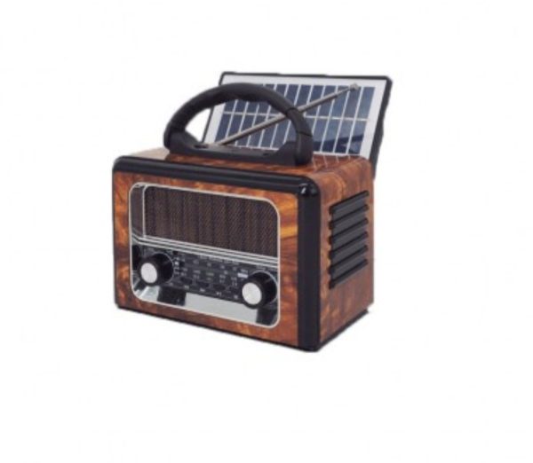 Sami radio portatil vintage placa solar mod. RS-11834