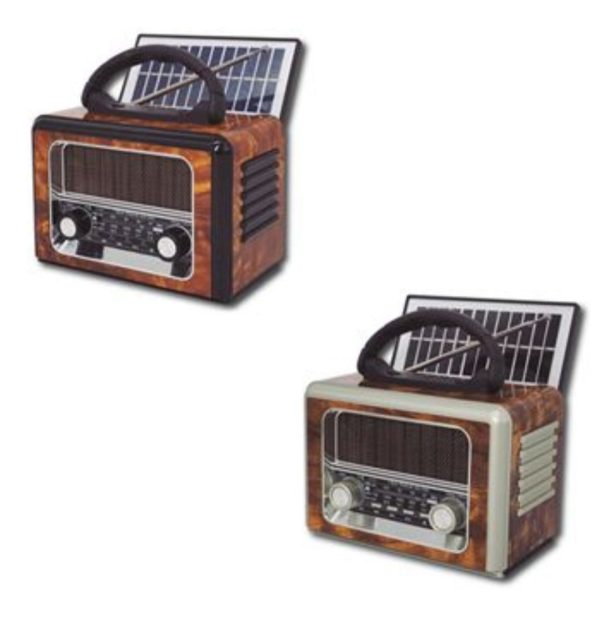 Sami radio portatil vintage placa solar mod. RS-11834 - Imagen 2