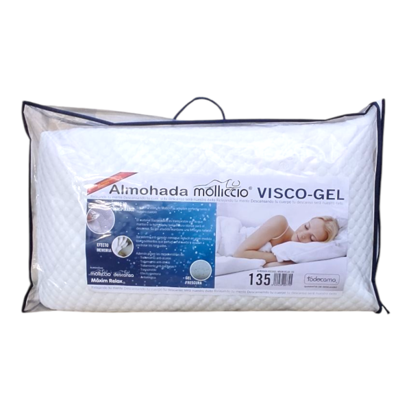 almohada visco gel 135cm