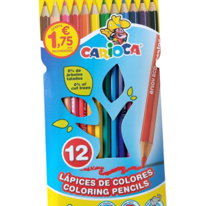 Carioca lapices colores enjoy eco 12 unid.