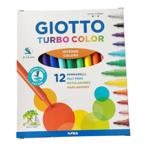 Giotto turbo color estuche 12 u. Rotuladores