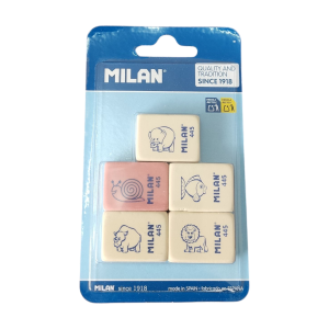 Milan goma borrar mod. 430 Pack -4unid.