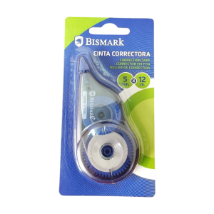 Bismark cinta correctora 5mm x 12 m.