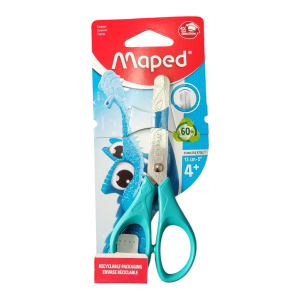 Maped tijera escolar 13 cm. Azul