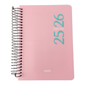 Dohe Agenda escolar 25/26 pequeña a-6 color Rosa
