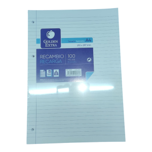 Golden extra Hojas recambio 100 unid. ( 1 raya )