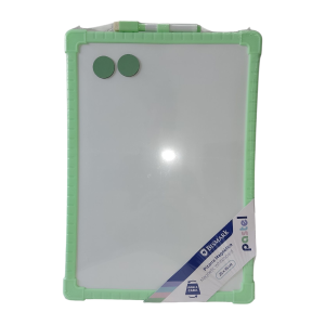 Bismark pizarra magnetica Doble cara +2 imanes +rotulador ( verde Pastel ) 25x35 cm