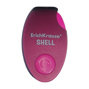 ErichKrause Shell Goma de borrar con tapa Rosa