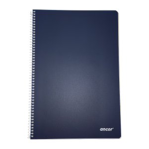 Ancor libreta A4 1 Raya tapa Blanda 80hojas 90grs. A.Marino
