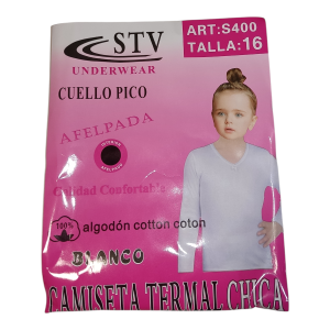 Camiseta interior niña Talla 16