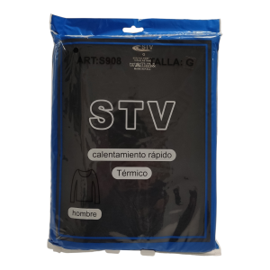 Camiseta termica hombre laser Talla Grande calentamiento rapidos STV ref. S908