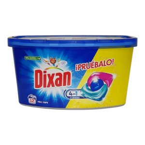 Dixan Trio-caps detergente 12 capsulas