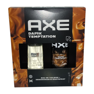 Axe estuche Dark temptation deo spray + eau de toilette 50ml