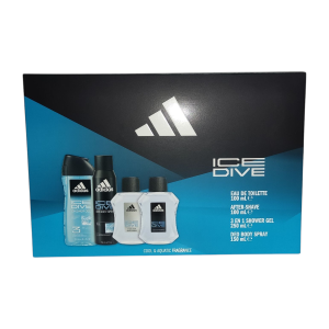 Adidas estuche Ice Dive EDT 100vap+des+gel+masaje