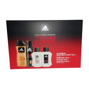 Adidas estuche Team Force EDT 100vap+des+gel+masaje