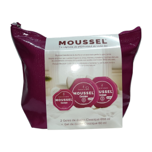 Moussel neceser Classique 2gel 650ml+1gel petaca