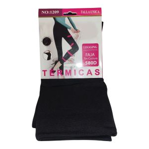 Legging termico faja s/costura c/felpa 580D ref. 1209
