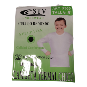 Camiseta interior niño Talla 8