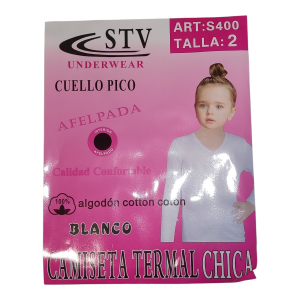Camiseta interior niña Talla 2