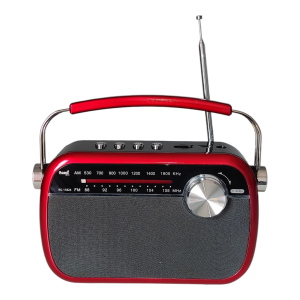 Sami radio Retro negra/roja mod. RS-11824 ( mediana )