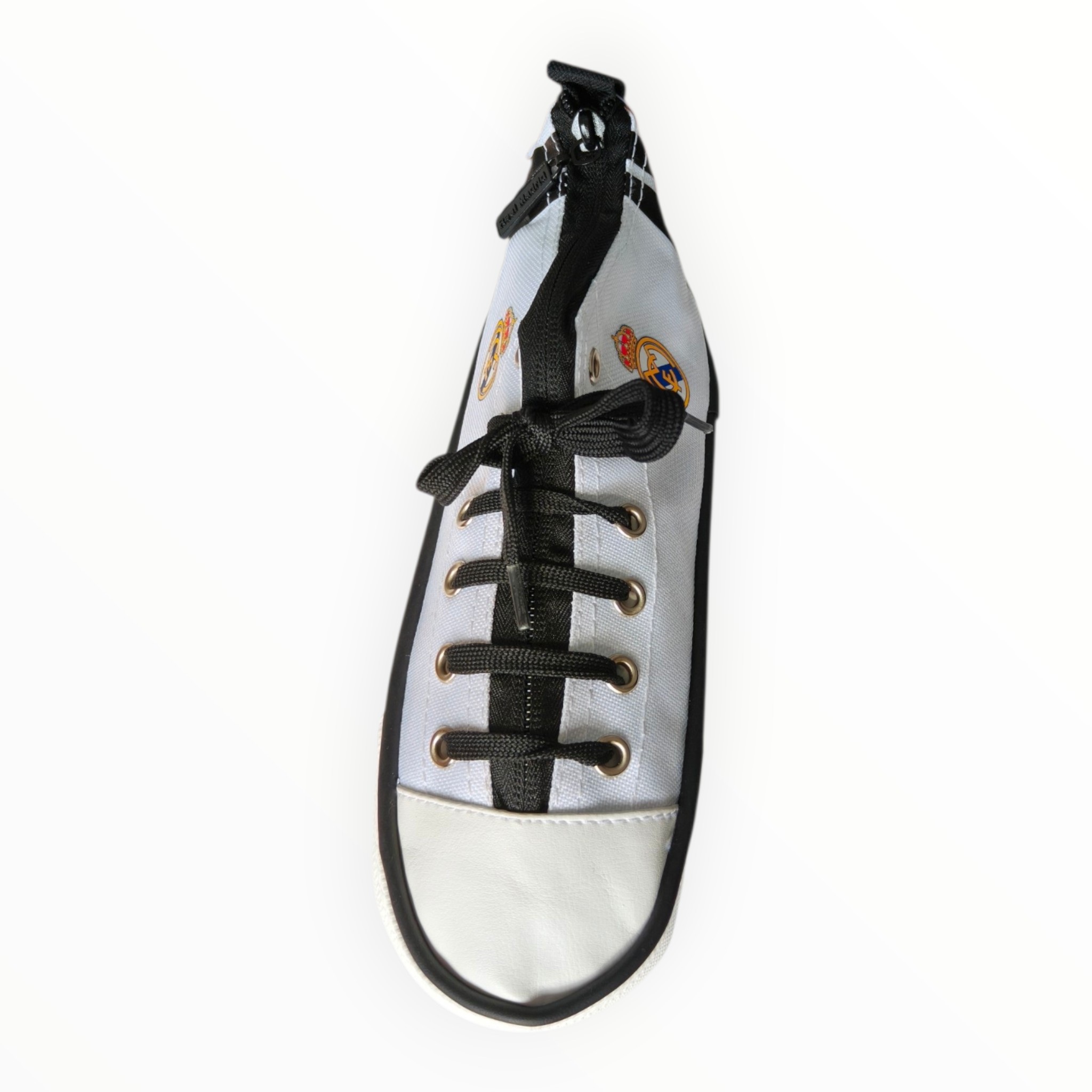 Estuche Zapatilla Blanca Real Madrid. - Imagen 2
