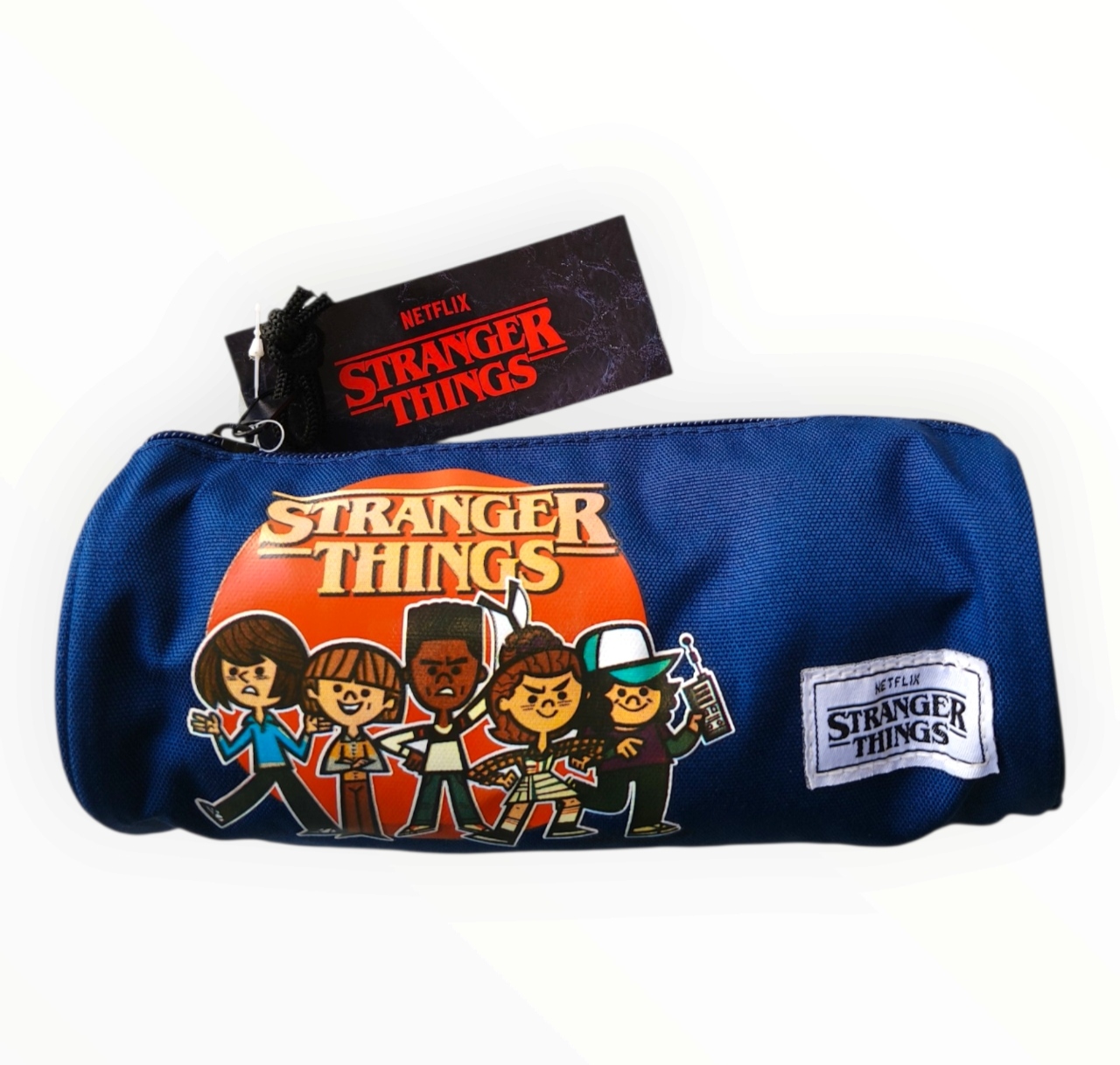 Estuche portatodo Stranger azul marino